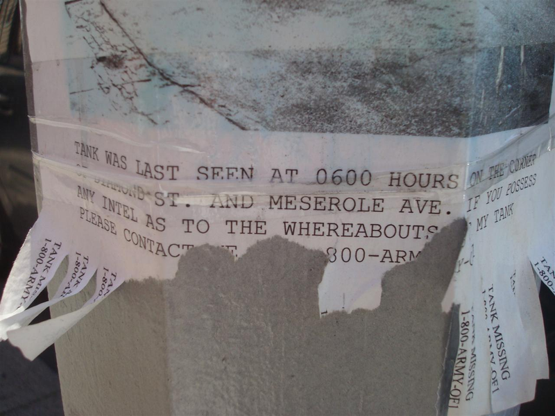 Illustration for article titled Brooklyn Lost Tank Flier Actually Sex Line Scam